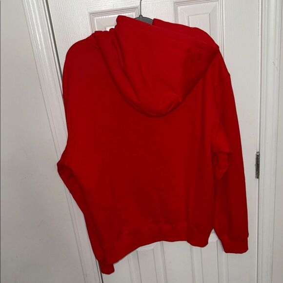 Fashion Nova Red Hoodie with PAPI Print - Picture 6 of 6